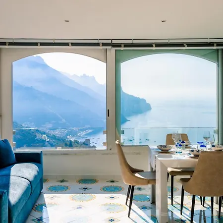 شقة Tra Cielo E Mare - Sea View - Private Parking رافيلّو